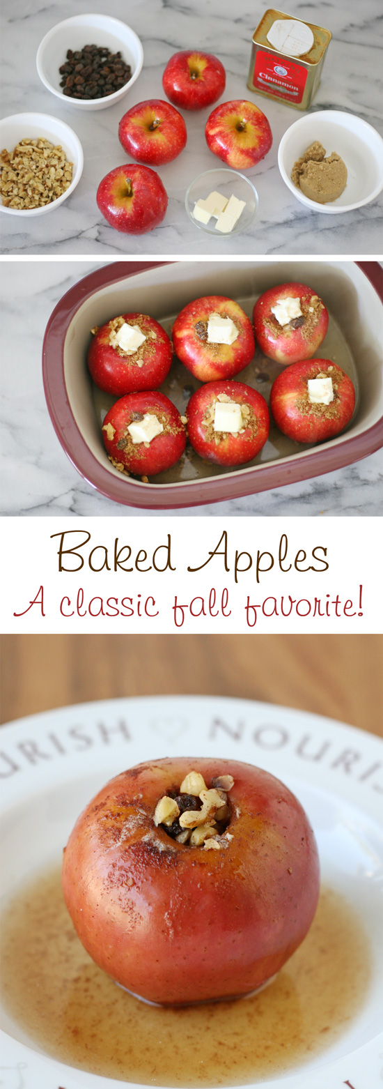 Classic and delicious baked apples recipe - Perfect for fall! 