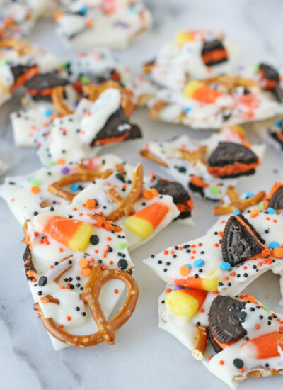 Easy Halloween Candy Bark Recipe