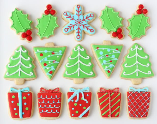 Decorated Christmas Cookies Glorious Treats