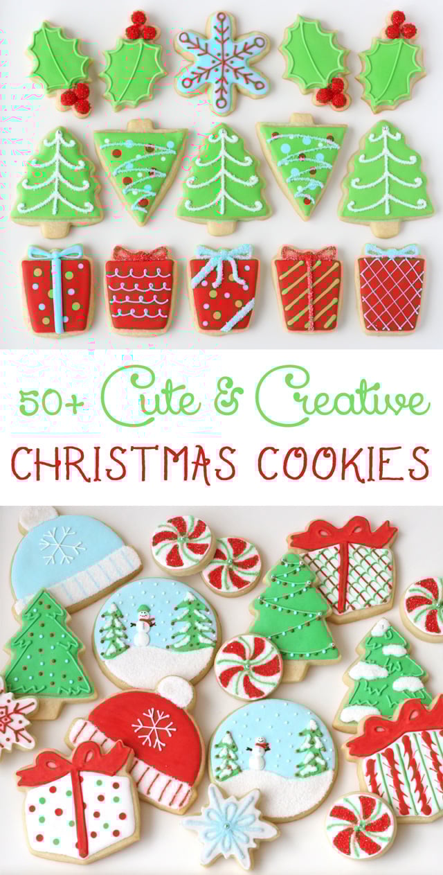 Decorated Christmas Cookies Glorious Treats