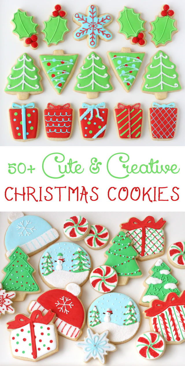 Decorated Christmas Cookies Glorious Treats