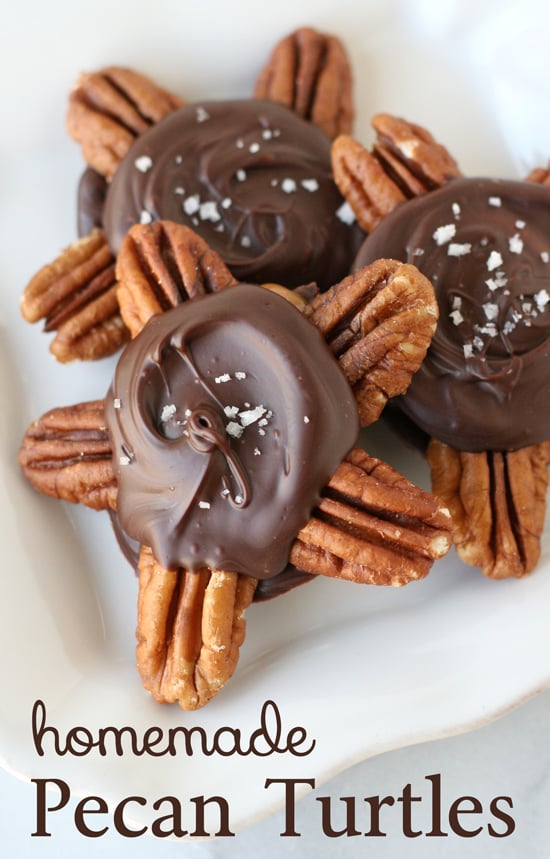 Homemade Pecan Turtles - Glorious Treats