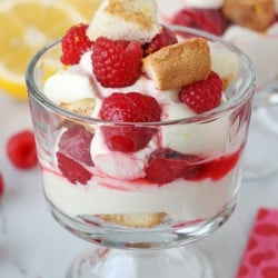 Sweet, tart, creamy and delicious... this amazing trifle has it all!