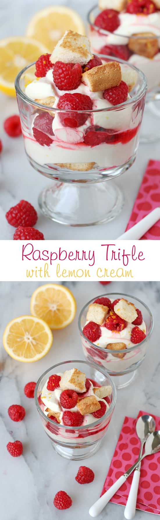 Sweet, tart, creamy and delicious... this amazing trifle has it all! 