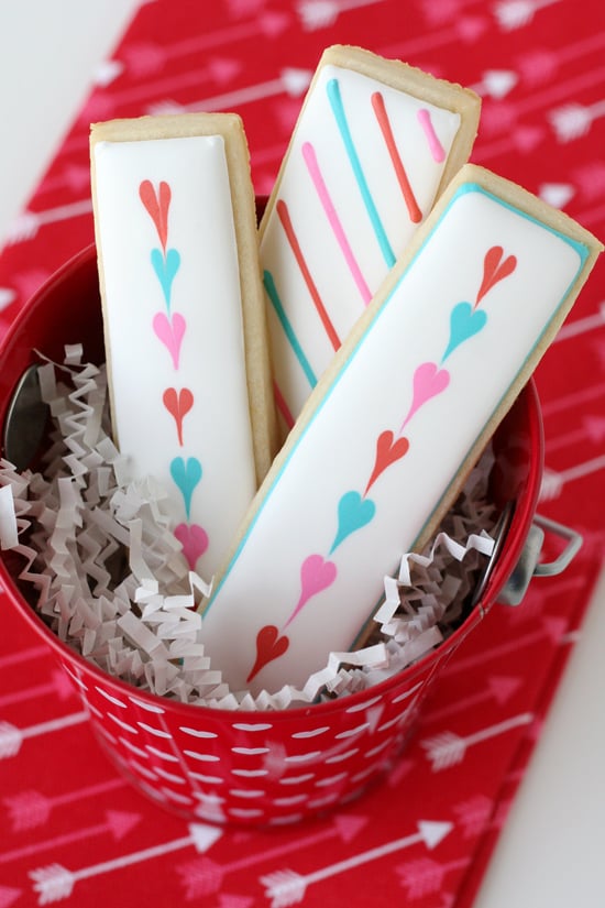 Cute & Simple Valentine's Cookies - Easy step by step directions to make adorable Valentine's Cookies