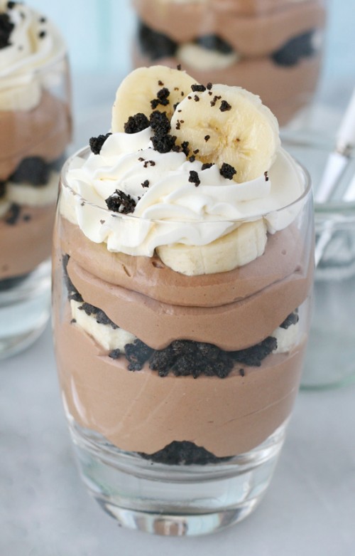 Banana Nutella Trifle Glorious Treats