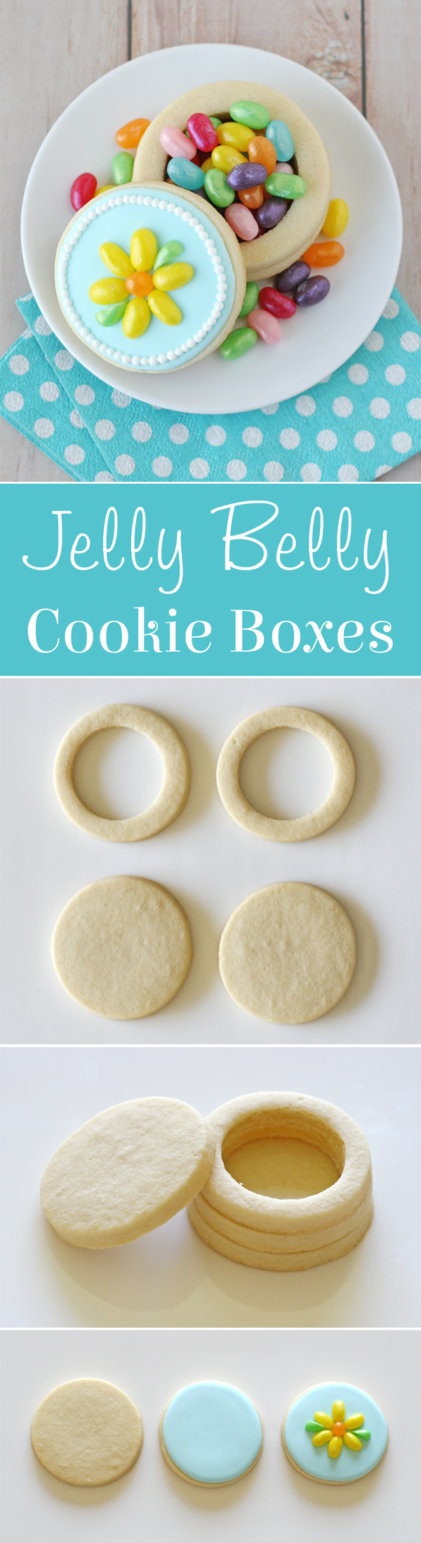 Step by step instructions make it easy to make these impressive cookie boxes!  