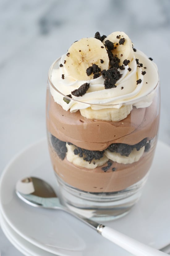 This simply INCREDIBLE dessert includes bananas, nutella, oreos and whipped cream... what more do you need in life? 