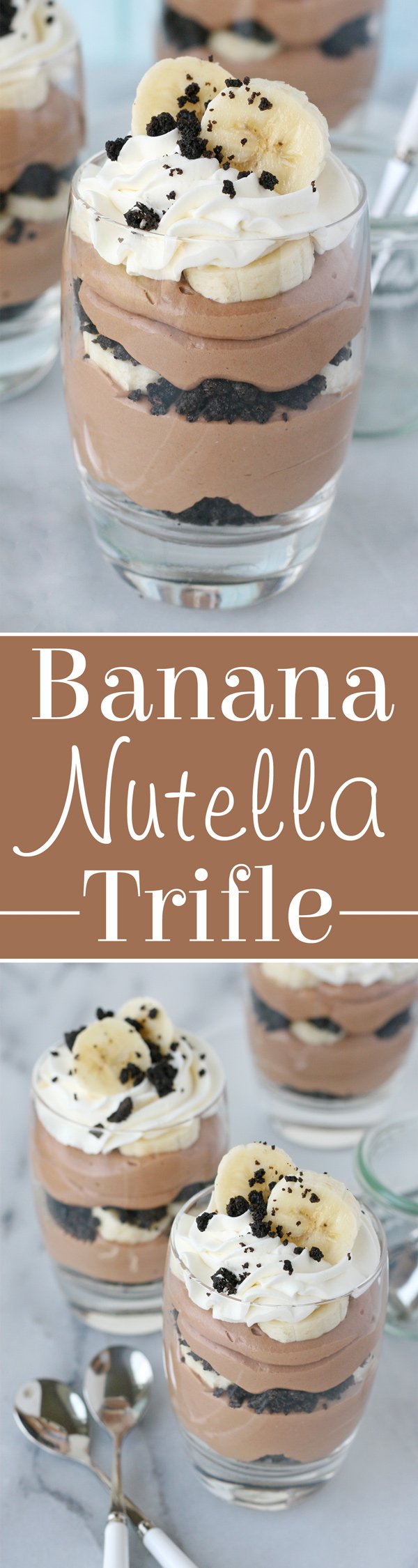 Simply INCREDIBLE! Bananas, Nutella, Whipped Cream, Oreos... YUM! 