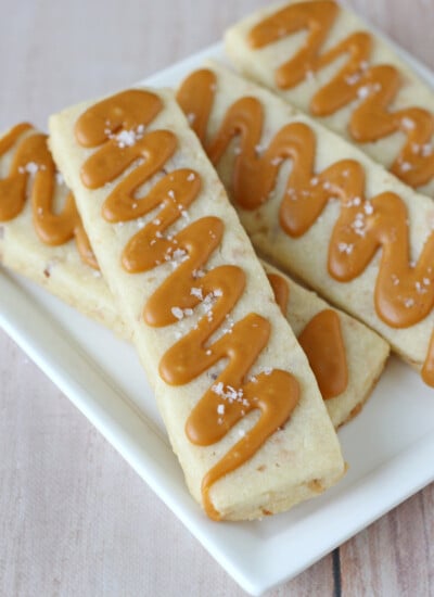 Sweet, salty, crispy, chewy, these amazing Salted Butterscotch Cookies will blow your mind!