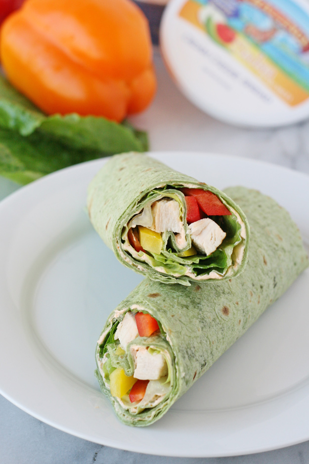 These fresh and delicious Chicken Wraps are perfect for picnics, parties and lunchboxes!