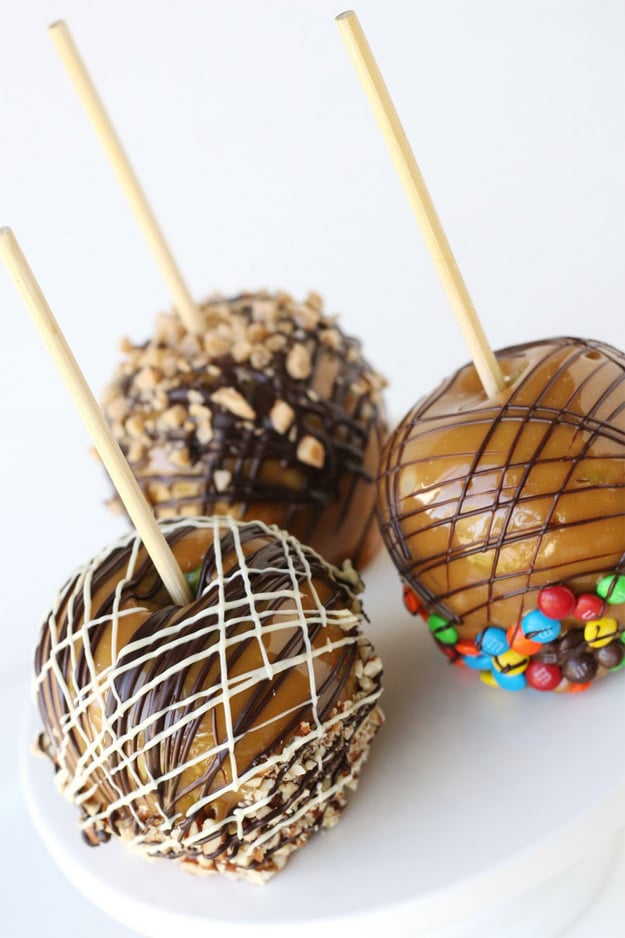 Homemade Caramel Apples | All the tips you need to make gourmet caramel apples at home!  