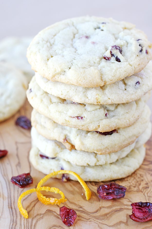 Cranberry Orange Cookies - Glorious Treats