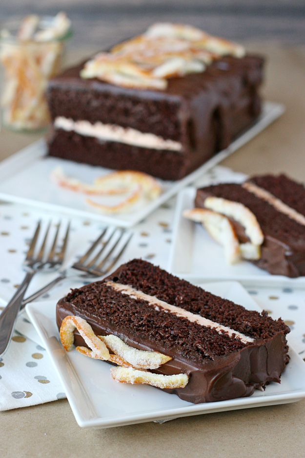 This Chocolate Orange Cake is rich, moist, flavorful and simply gorgeous! 