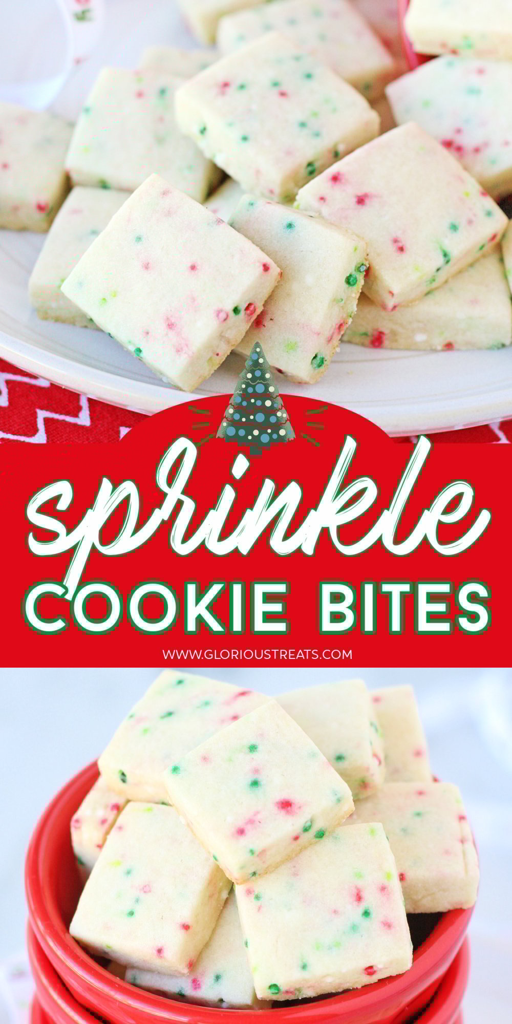 Sprinkle Cookie Bites Glorious Treats