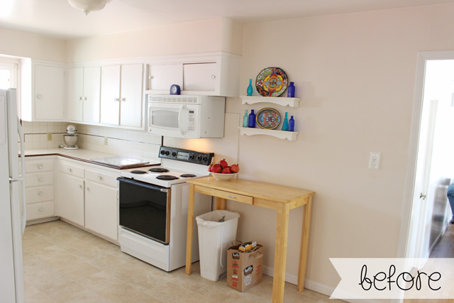 GORGEOUS White Kitchen Remodel!  Complete before and after photos, costs, remodeling tips and more! 