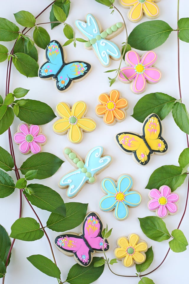 Pretty spring decorated cookies!