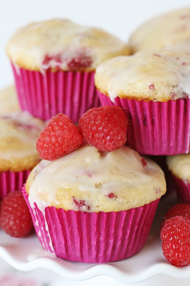 Sweet, tart and simply delicious Raspberry Lemon Muffin Recipe! 