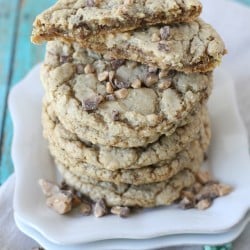 Simply delicious CHEWY TOFFEE COOKIES RECIPE!