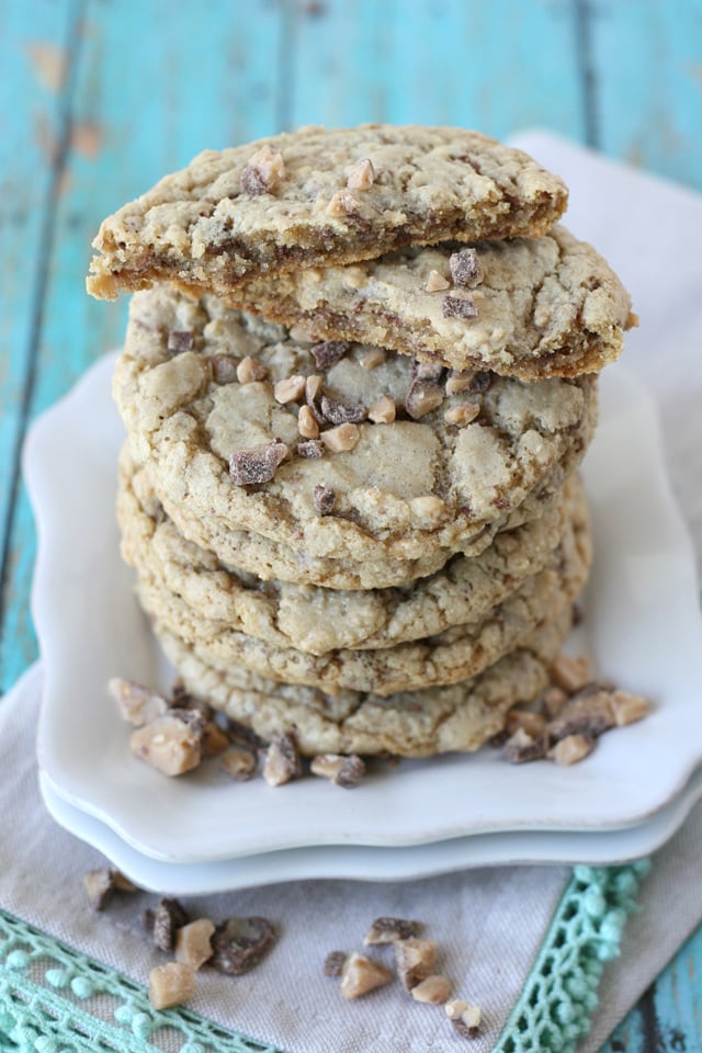 Simply delicious CHEWY TOFFEE COOKIES RECIPE! 