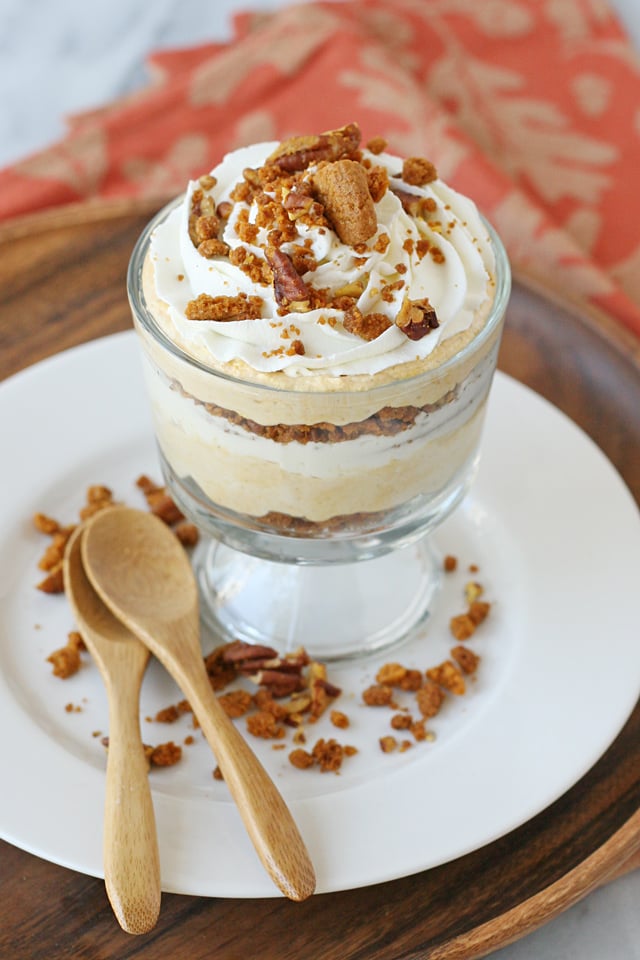 Creamy, flavorful and delicious PUMPKIN CHEESECAKE TRIFLE recipe!