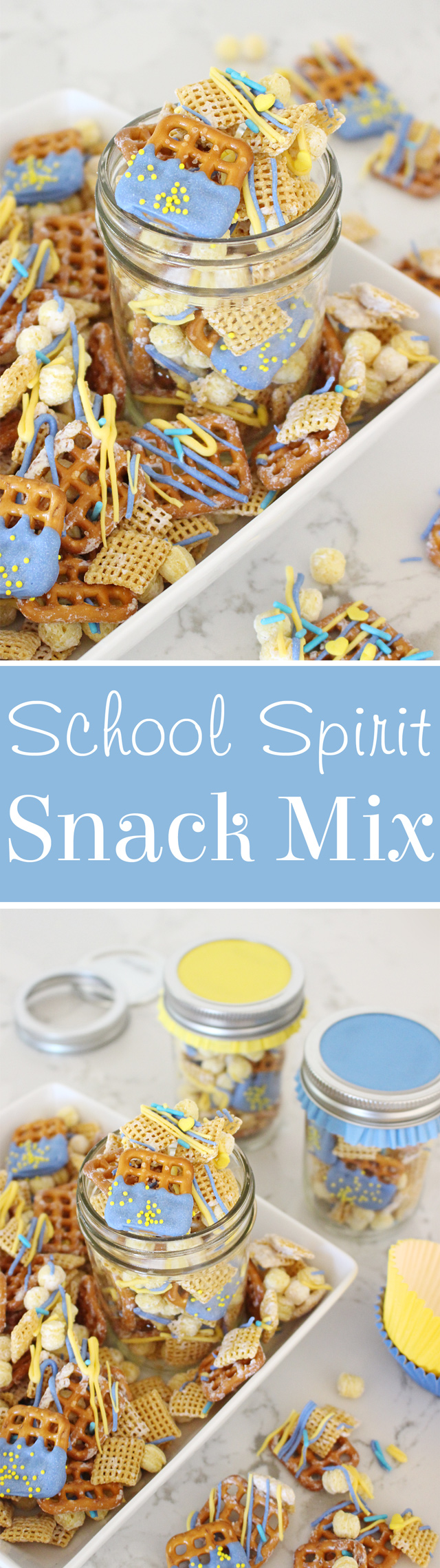 Simple SNACK MIX RECIPE perfect for school events! 