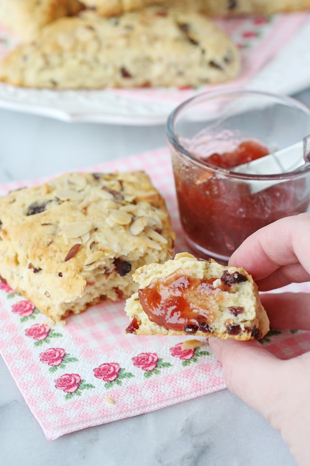 Delicious recipe for homemade Scones! This recipe can be adjusted with a variety of mix ins! 