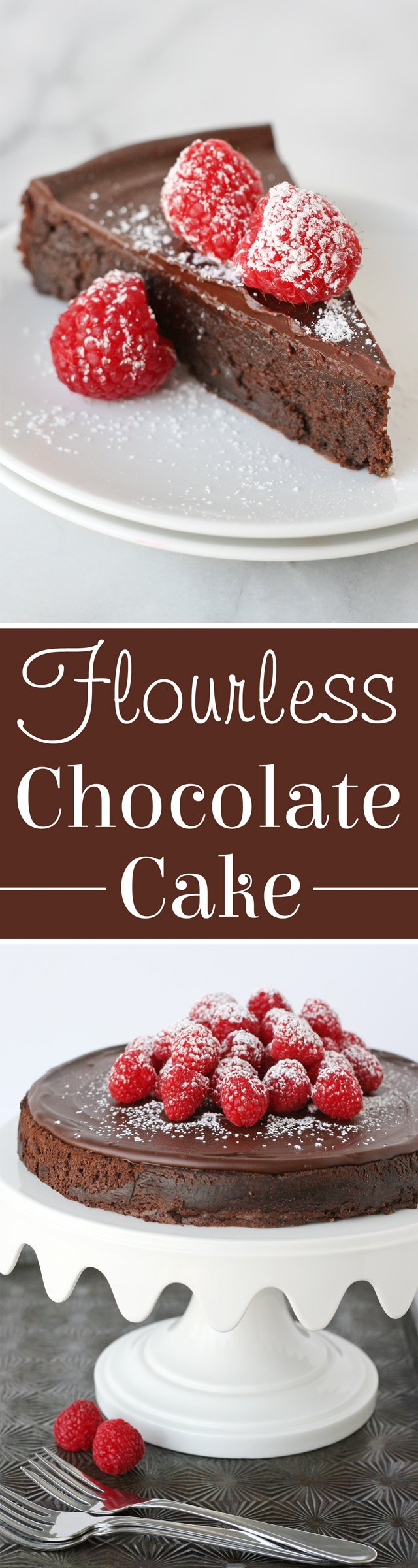 The ultimate chocolate treat! Rich & delicious Flourless Chocolate Cake! 