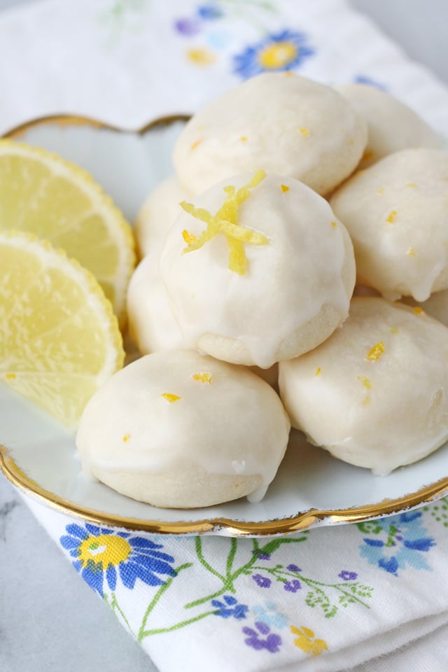 Lemon Tea Cookies -High Tea Recipes
