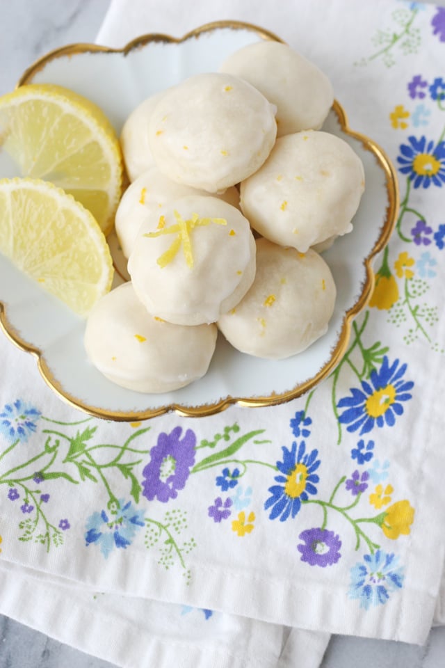 Lemon High Tea Cookies - Buttery, flavorful, melt-in-your-mouth delicious! 