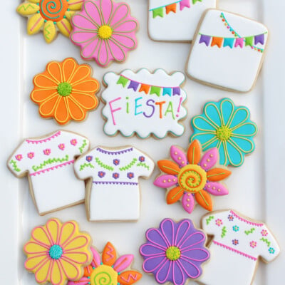 Mexican Fiesta Decorated Cookies