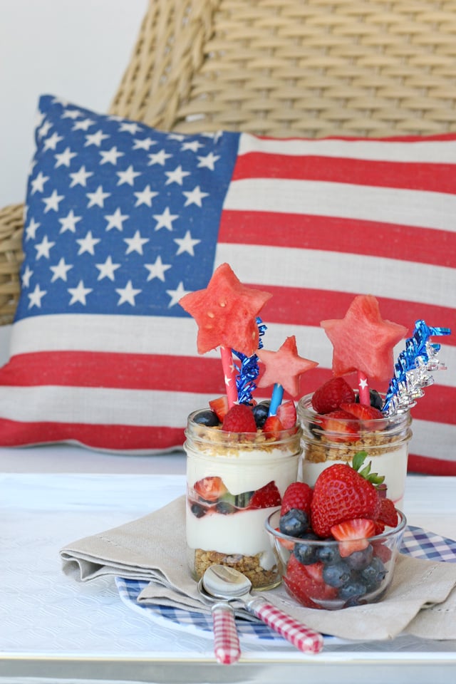 4th of July Cheesecake Trifle Recipe