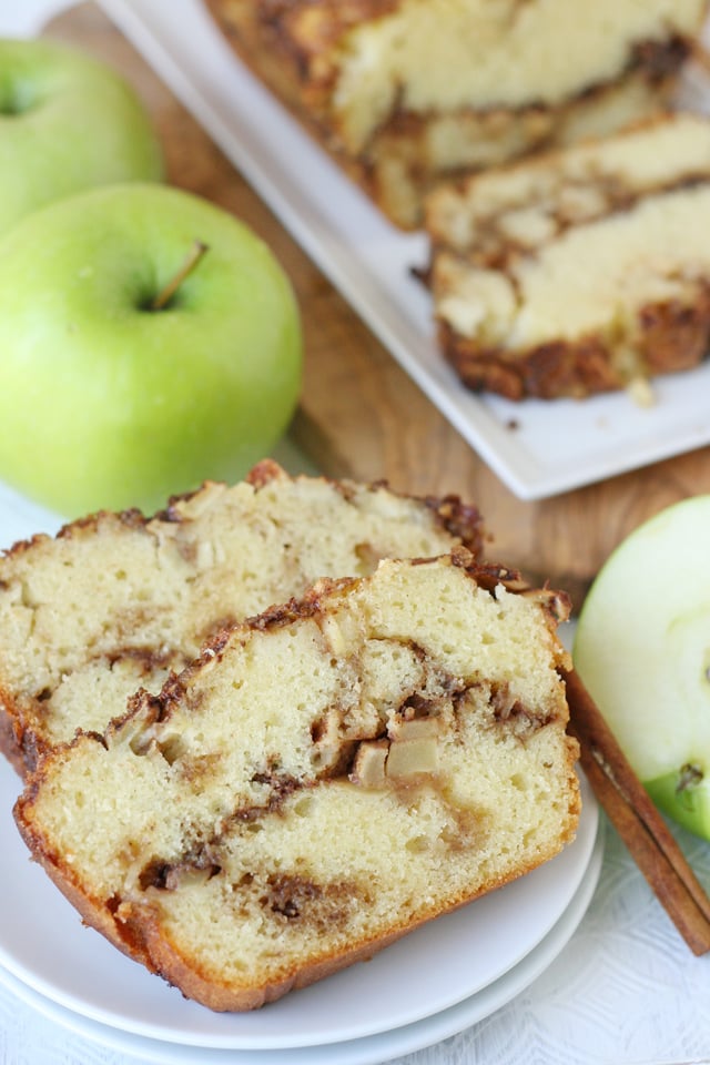 Simply delicious APPLE CINNAMON BREAD! 