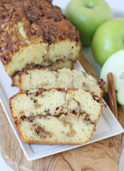 Simply delicious APPLE CINNAMON BREAD RECIPE!