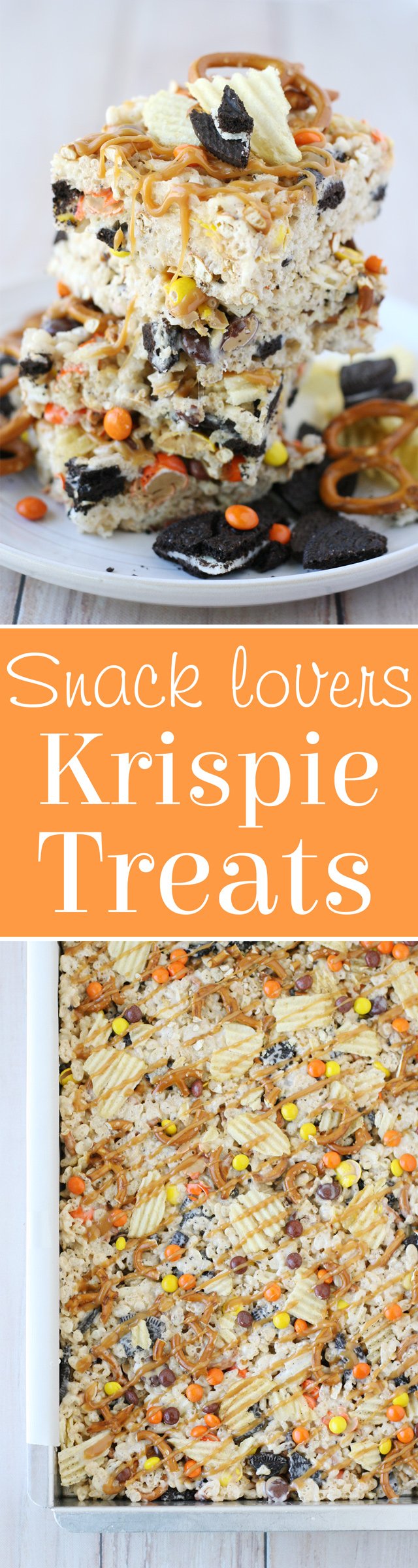 Snack Lovers Krispie Treats... sweet, salty and simply AMAZING! 