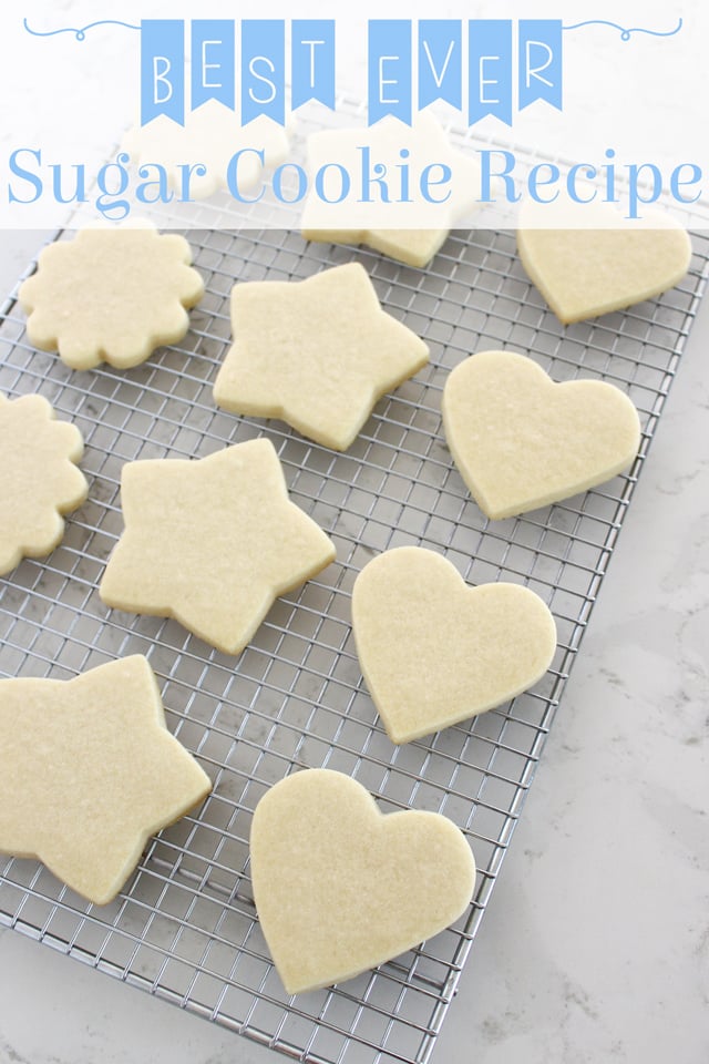 Simply the PERFECT SUGAR COOKIE RECIPE! 