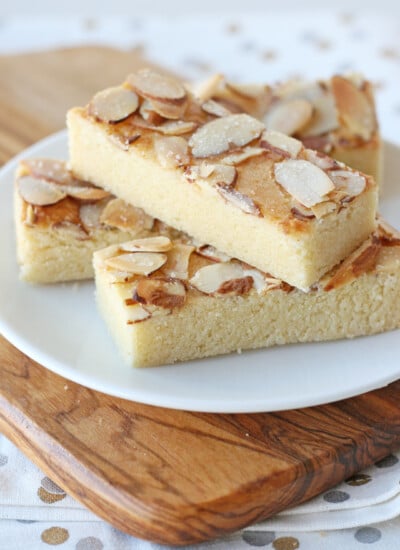 Almond Bars - Nutty, buttery and delicious!