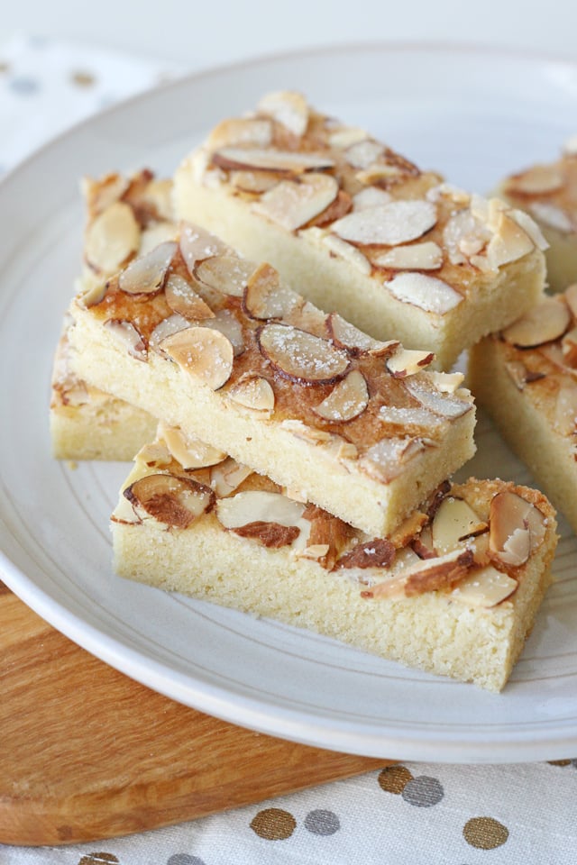 Almond Cookie Bars - Nutty, buttery and delicious! 