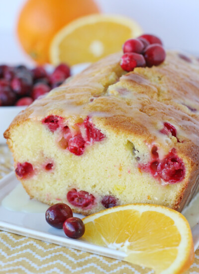 Cranberry Orange Bread Recipe - Sweet, tart and delicious!