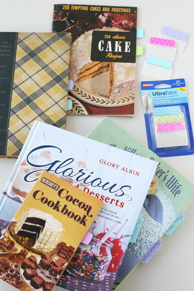 How to organize your favorite cookbook recipes