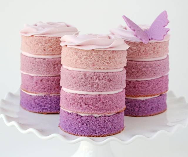 Ombre Mini Cakes