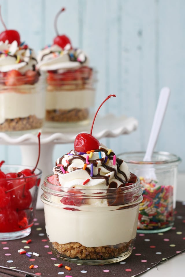 Banana Split Cheesecake Recipe