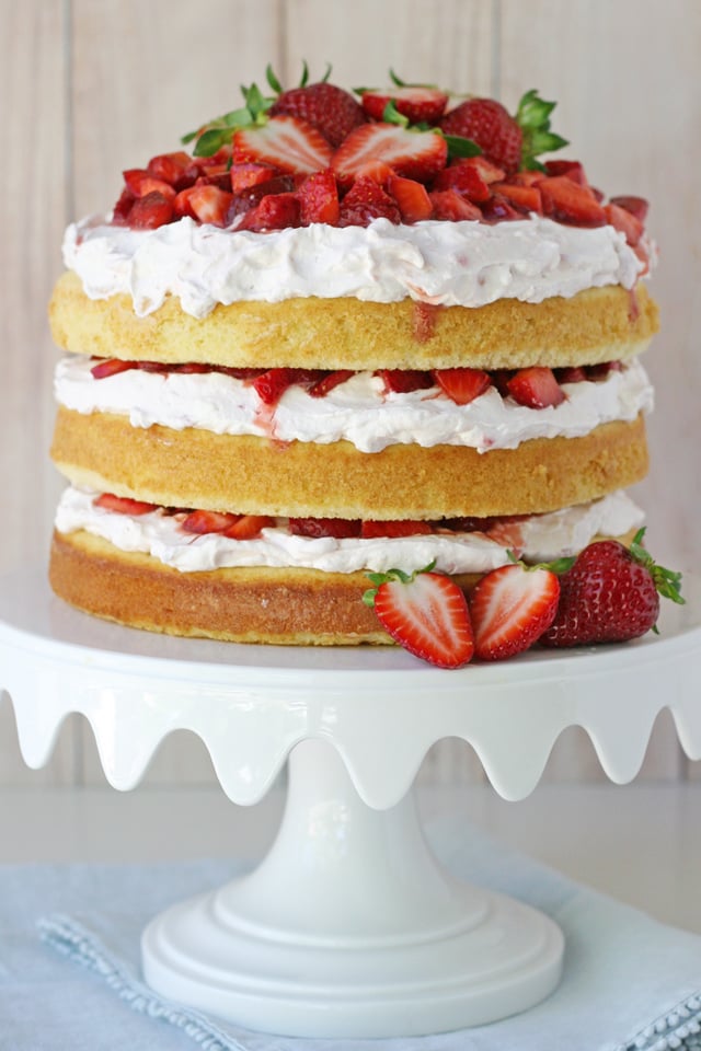 The BEST Strawberry Shortcake Cake Recipe