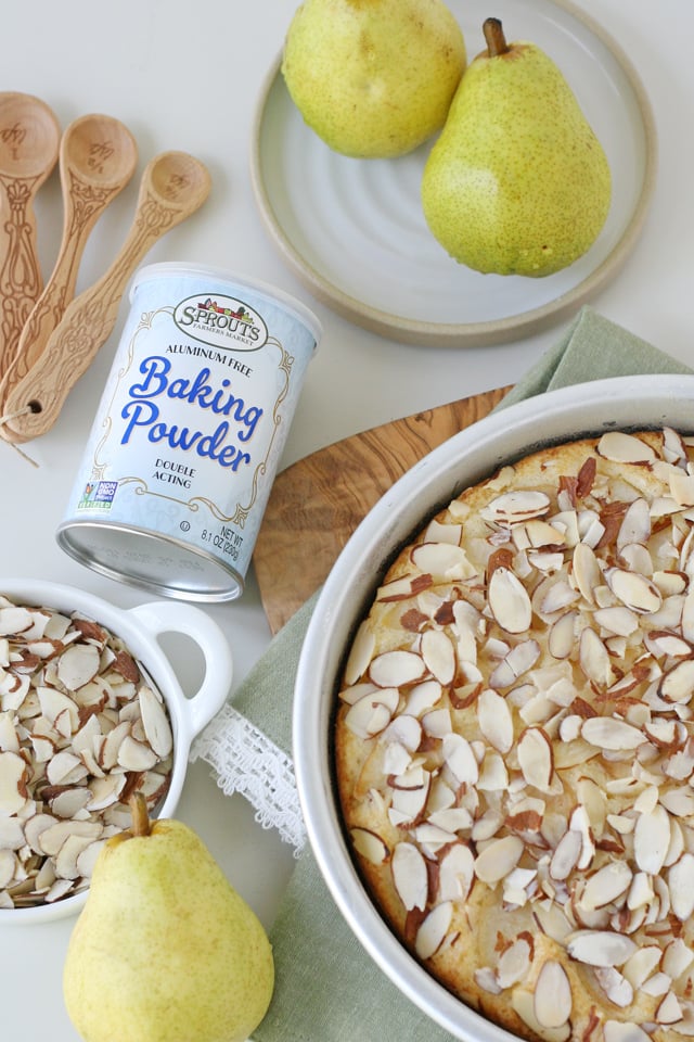 Easy Pear Almond Cake Recipe