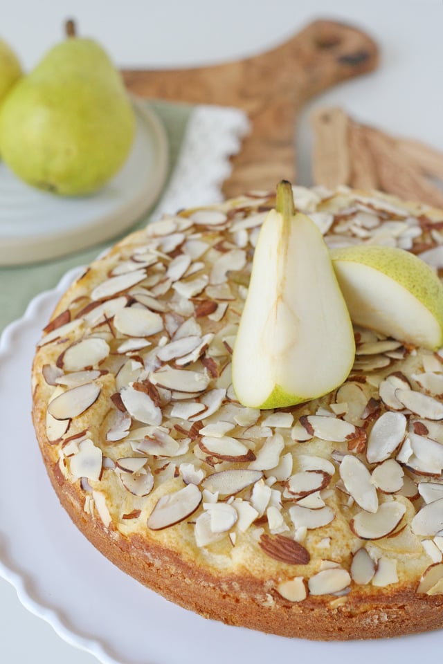 Pear-Almond Cake - Bake from Scratch