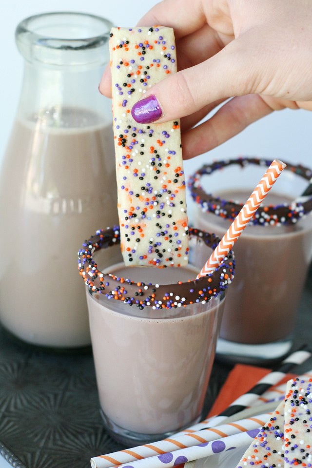 Halloween Sprinkle Cookies - EASY, ADORABLE, DELICIOUS!