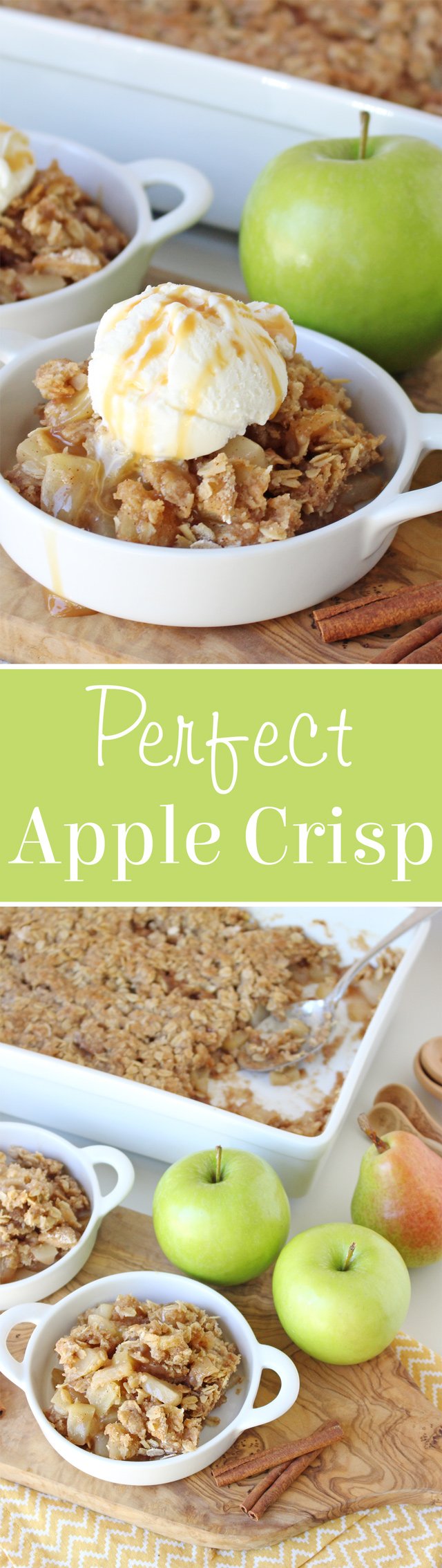 The BEST Apple Crisp Recipe!