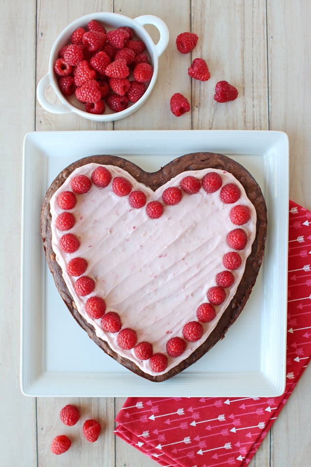 Raspberry Brownie