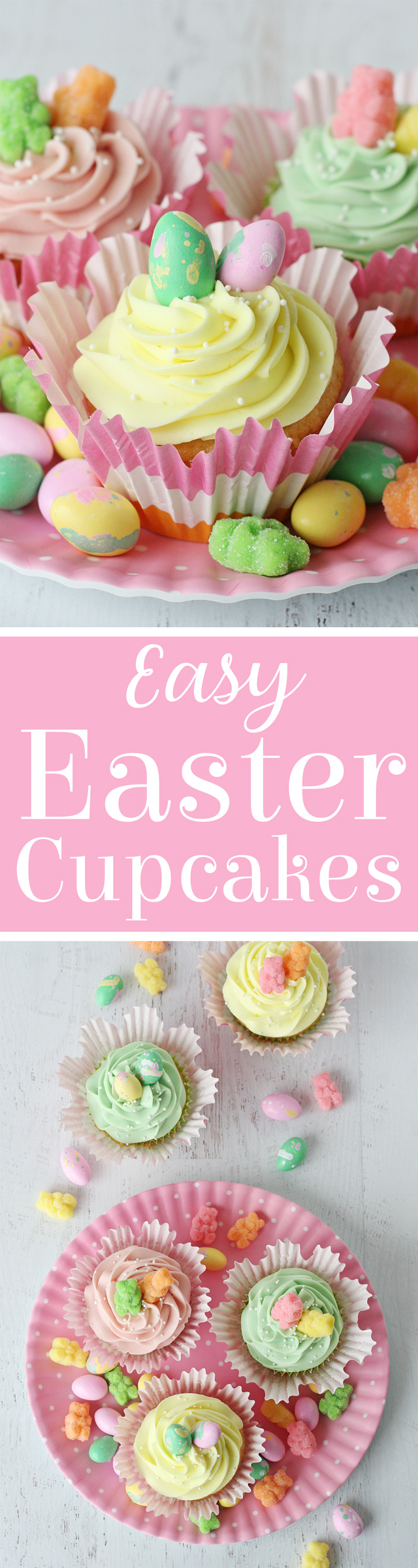 Easy Easter Cupcakes