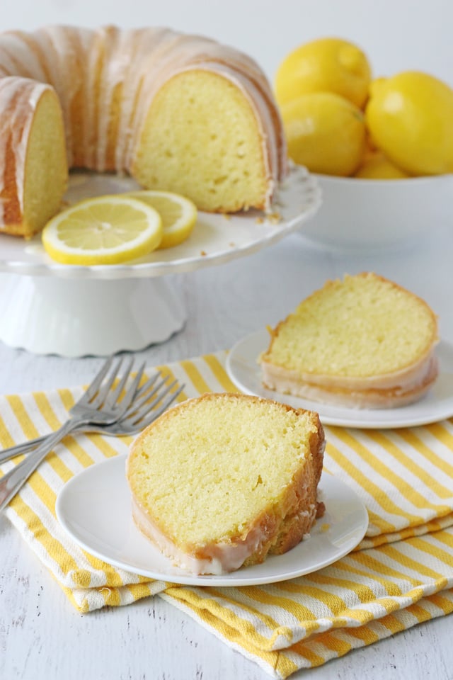 Lemon Bundt Cake - Glorious Treats